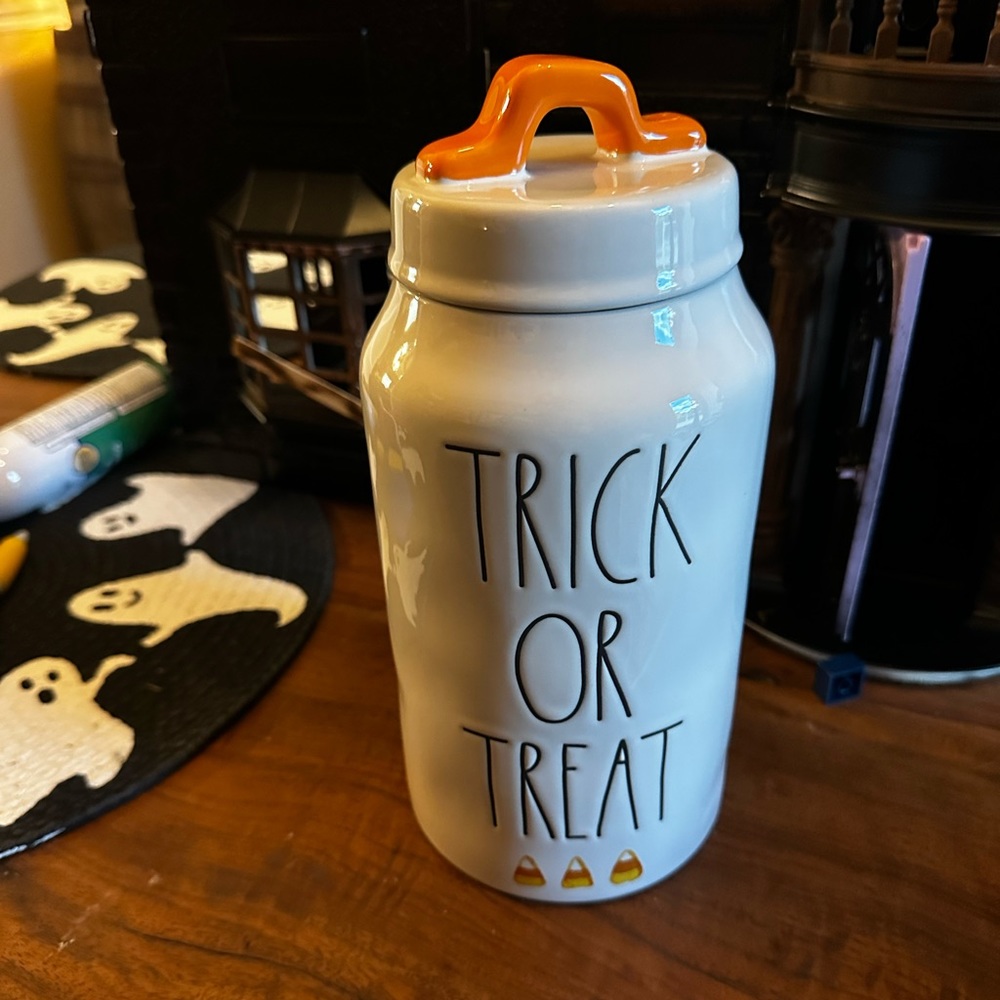 Rae Dunn Trick or Treat Cannister